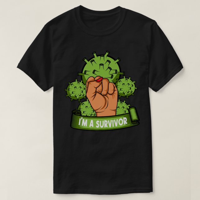 Camiseta I am a Survivor Autumn Lover (Diseño del anverso)