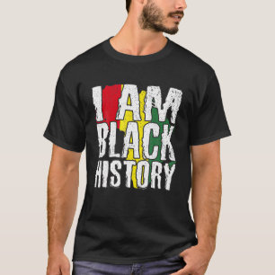 Camiseta I Am Black History Month African American Pride