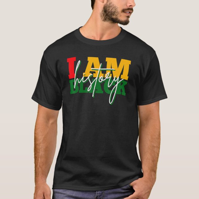 Camiseta I Am Black Woman Black History Month Educated Blac (Anverso)