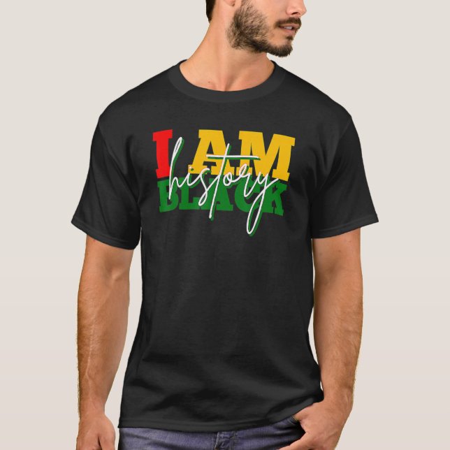 Camiseta I Am Black Woman Black History Month Educated Blac (Anverso)