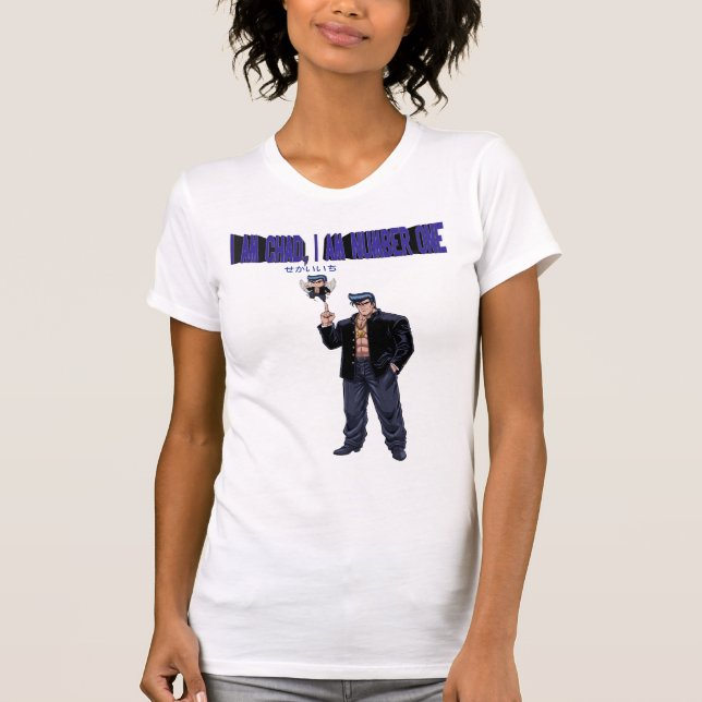 CAMISETA I AM CHAD, I AM NUMBER  ONE (Anverso)