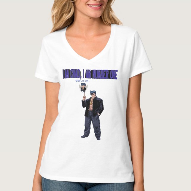CAMISETA I AM CHAD, I AM NUMBER  ONE (Anverso)