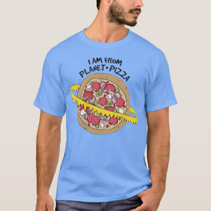 Camiseta I am from planet pizza s, Pizza Planet 