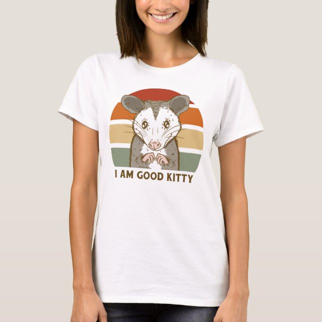 Camiseta I am good Kitty (Anverso)
