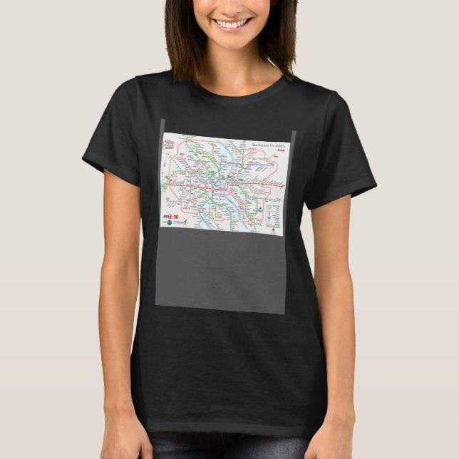 Camiseta I am lost in Cologne please help me (Anverso)