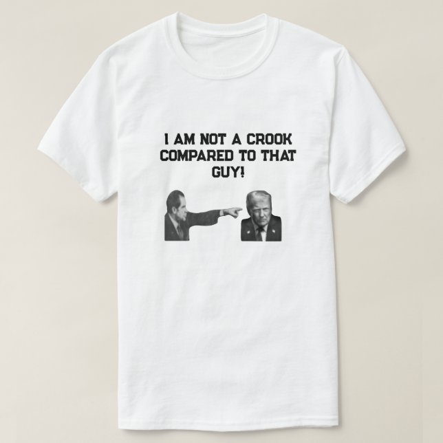 Camiseta I Am Not  A Crook T-Shirt (Diseño del anverso)