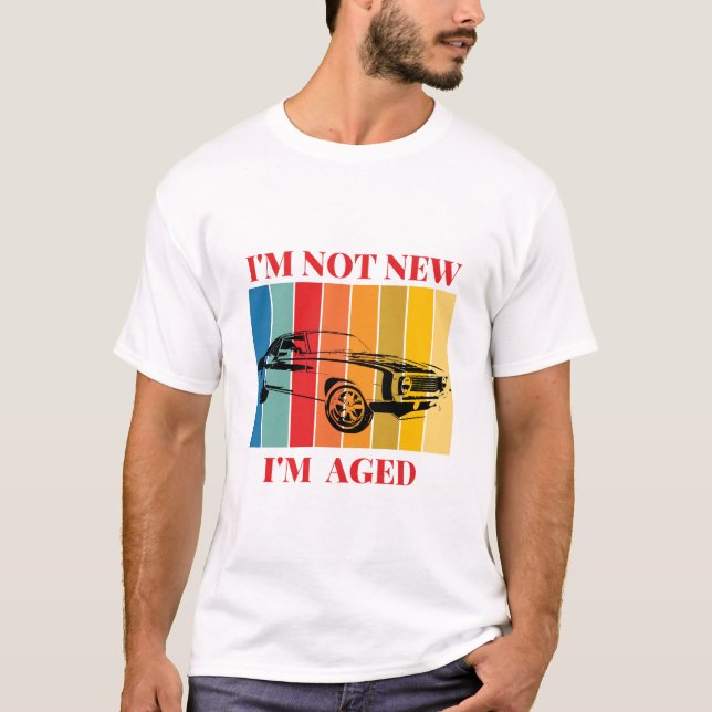 Camiseta i am not new (Anverso)