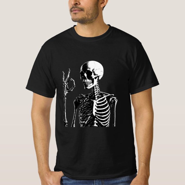 Camiseta I am Okay Skull (Anverso)