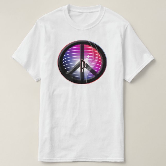 CAMISETA I AM PEACE  (Diseño del anverso)