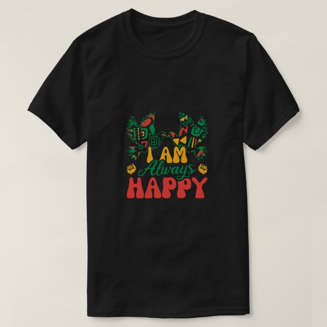 Camiseta i_am_siempre_feliz_02 (Diseño del anverso)