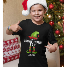 Camiseta I am The Cookie Tester Elf Christmas Elf