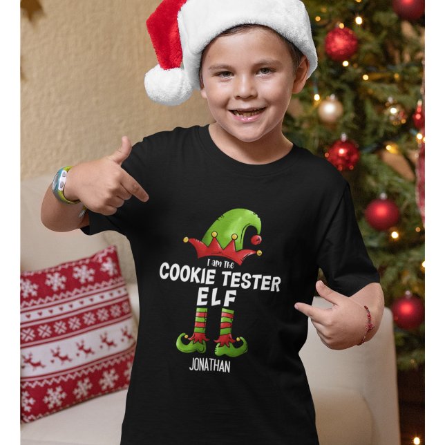 Camiseta I am The Cookie Tester Elf Christmas Elf (Subido por el creador)