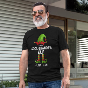 Camiseta I am The Cool Grandpa Elf Funny Elf