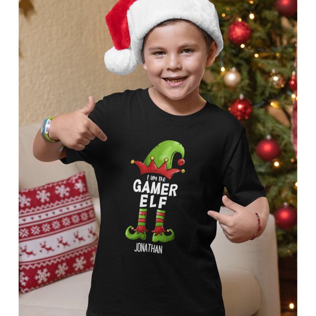 Camiseta I am The Gamer Elf Christmas (Subido por el creador)