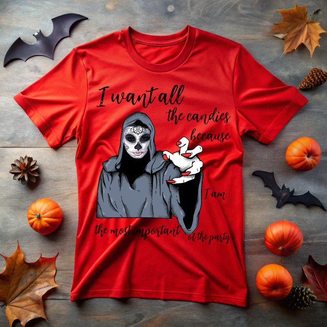 Camiseta I am the most important of the party (Subido por el creador)