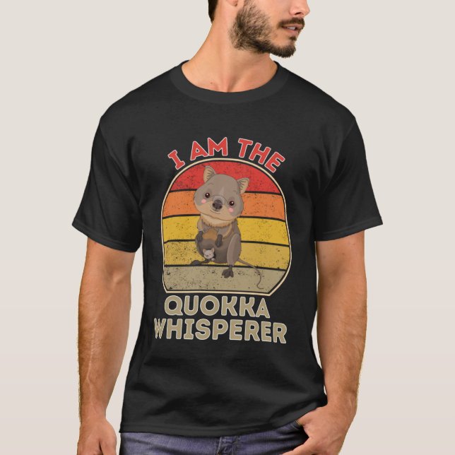 Camiseta I Am The Quokka Whisperer (Anverso)