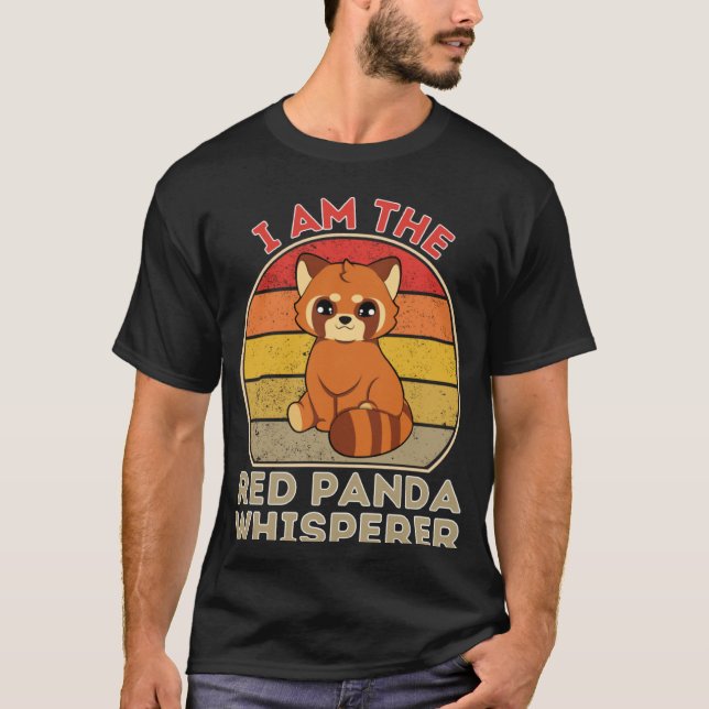 Camiseta I Am The Red Panda Whisperer (Anverso)