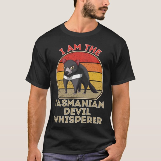 Camiseta I Am The Tasmanian Devil Whisperer (Anverso)