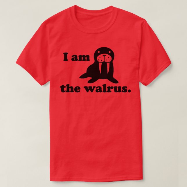 Camiseta I Am The Walrus (Diseño del anverso)