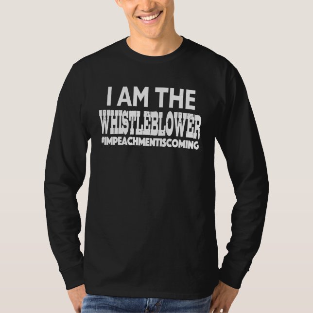 Camiseta I am the whistleblower fake spy iamthewhistleblowe (Anverso)