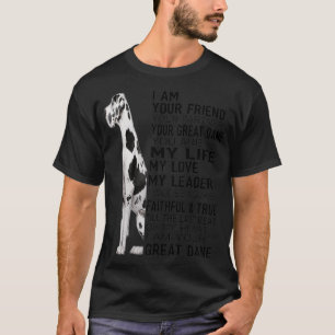 Camiseta I Am Your Friend Your Partner Your Great Dane Dog 