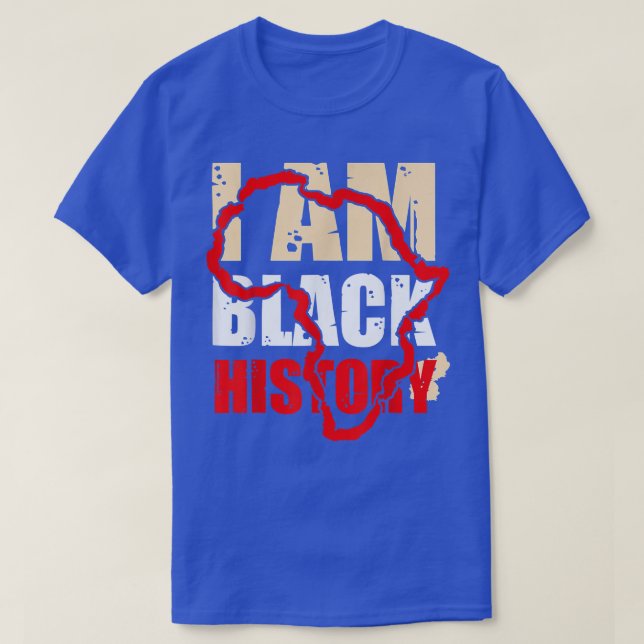 Camiseta I Amblack History D 4690 (Diseño del anverso)