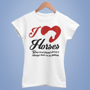 Camiseta I Amo/Caballos del Corazón