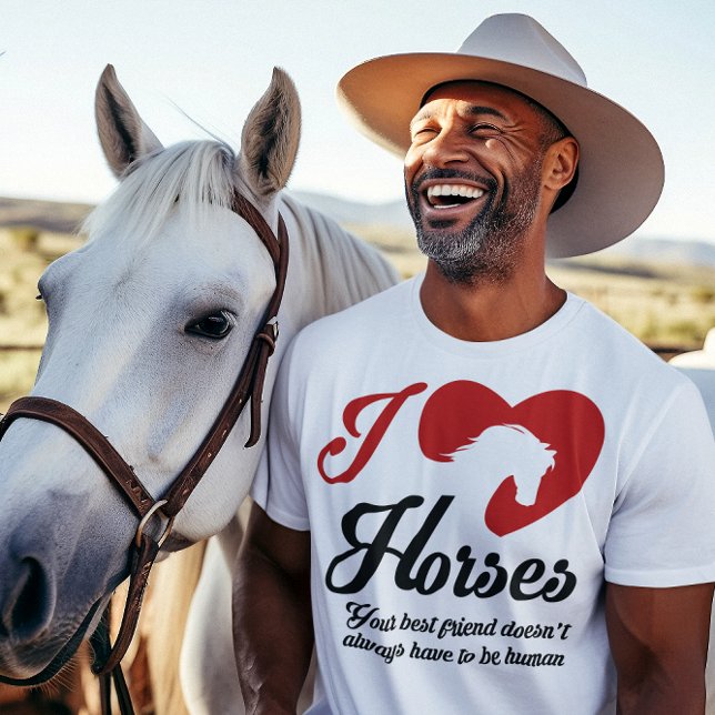 Camiseta I Amo/Caballos del Corazón (Subido por el creador)