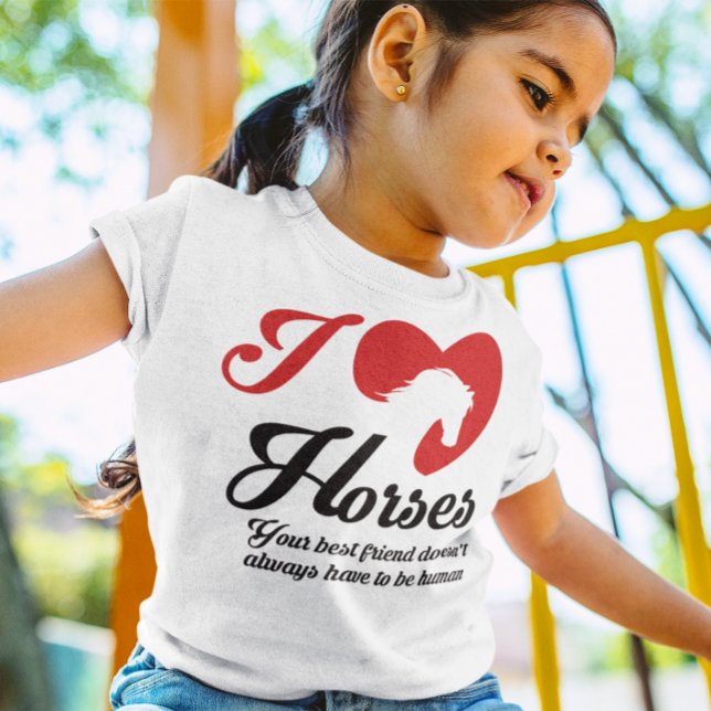 Camiseta I Amo/Caballos del Corazón (Subido por el creador)