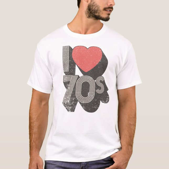 Camiseta I Amor 70s (Anverso)