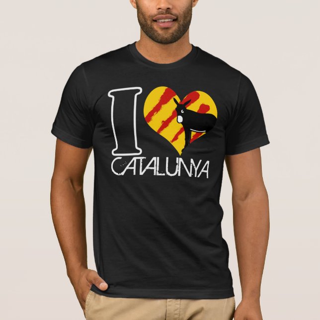 Camiseta I Amor Catalunya (Anverso)