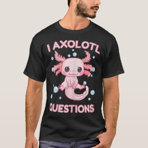 Camiseta I Aolotl cuestiona a los niños Chica Aolotl Rosa L