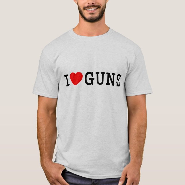Camiseta I armas del corazón (Anverso)