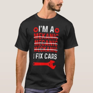 Camiseta I Arreglar Automática Mecánica Automática De Garaj