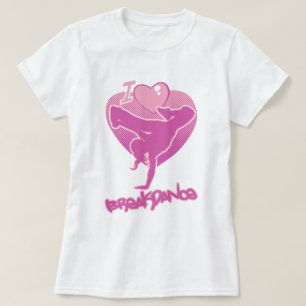 Camiseta I arrolló a Breakdance girly