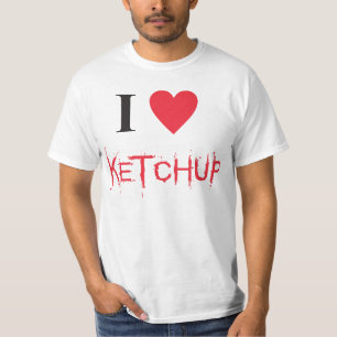 Camiseta I arrolló ketchup