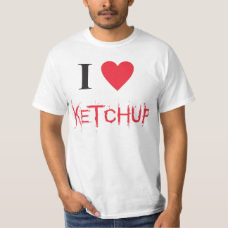 Camiseta I arrolló ketchup