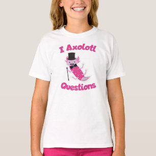 Camiseta I Axolotl cuestiona el meme gracioso
