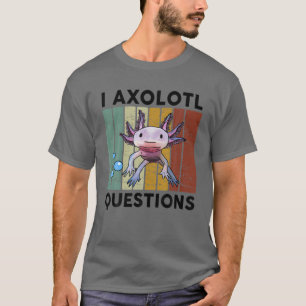 Camiseta I Axolotl Pregunta A Los Niños Joven Traje Astumo 
