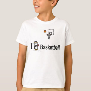 Camiseta ¡I baloncesto del corazón!