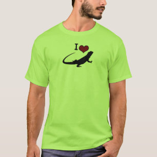 Camiseta I Bearded love Dragons Shirt
