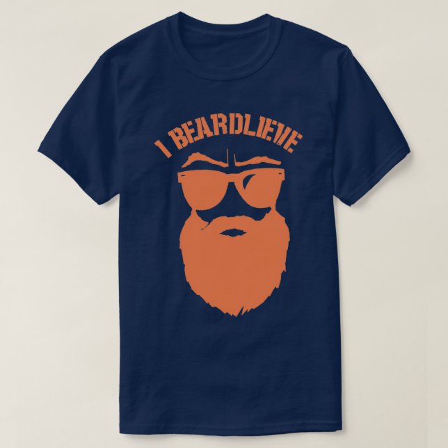 Camiseta I beardlige 1 (Diseño del anverso)
