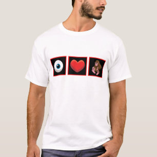 CAMISETA I BEBÉ SQUATCH DEL CORAZÓN