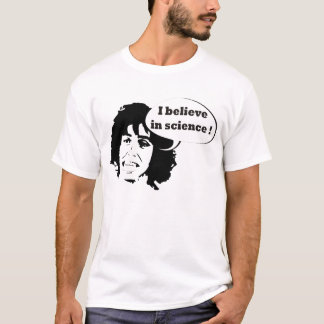 Camiseta I believe in science
