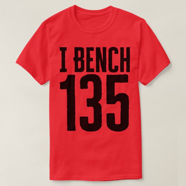 Camiseta I Bench (Diseño del anverso)