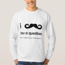 I bigote usted una manga larga de la pregunta