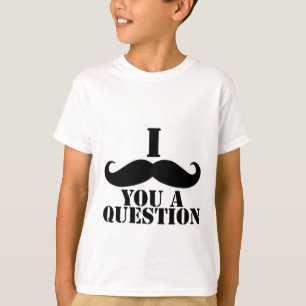 Camiseta I bigote usted una pregunta