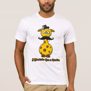 Camiseta I bigote usted una pregunta