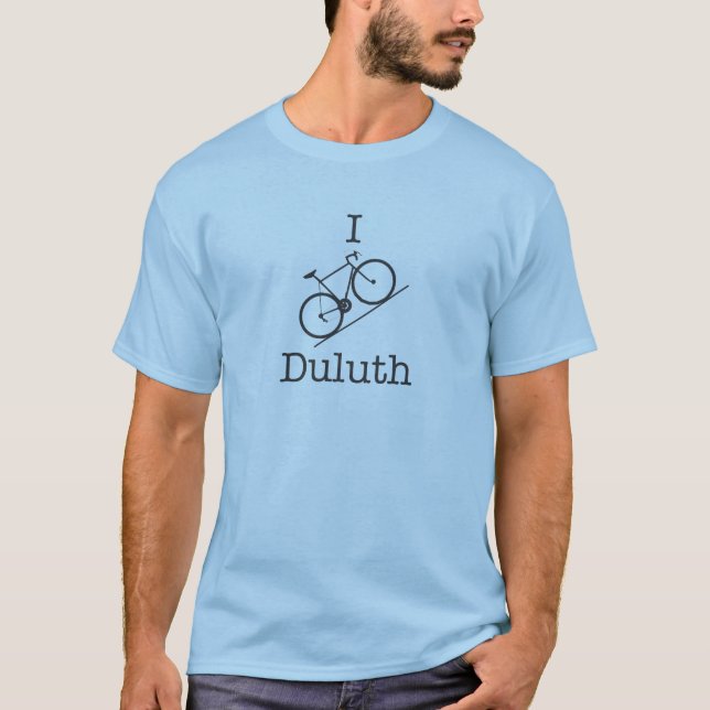Camiseta I Bike Duluth (Anverso)