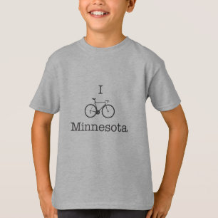 Camiseta I Bike Minnesota